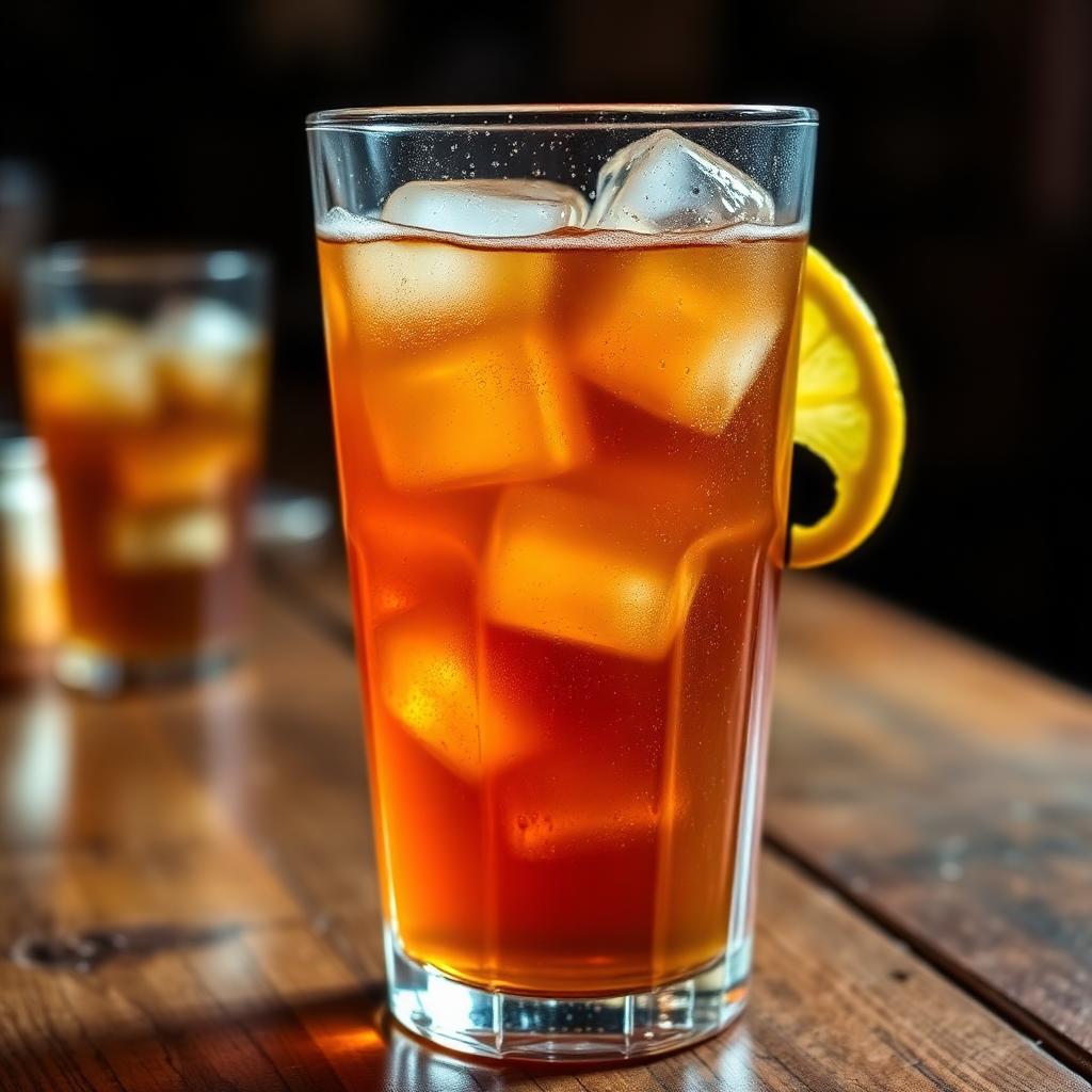 Iced sweet tea and fountain drinks